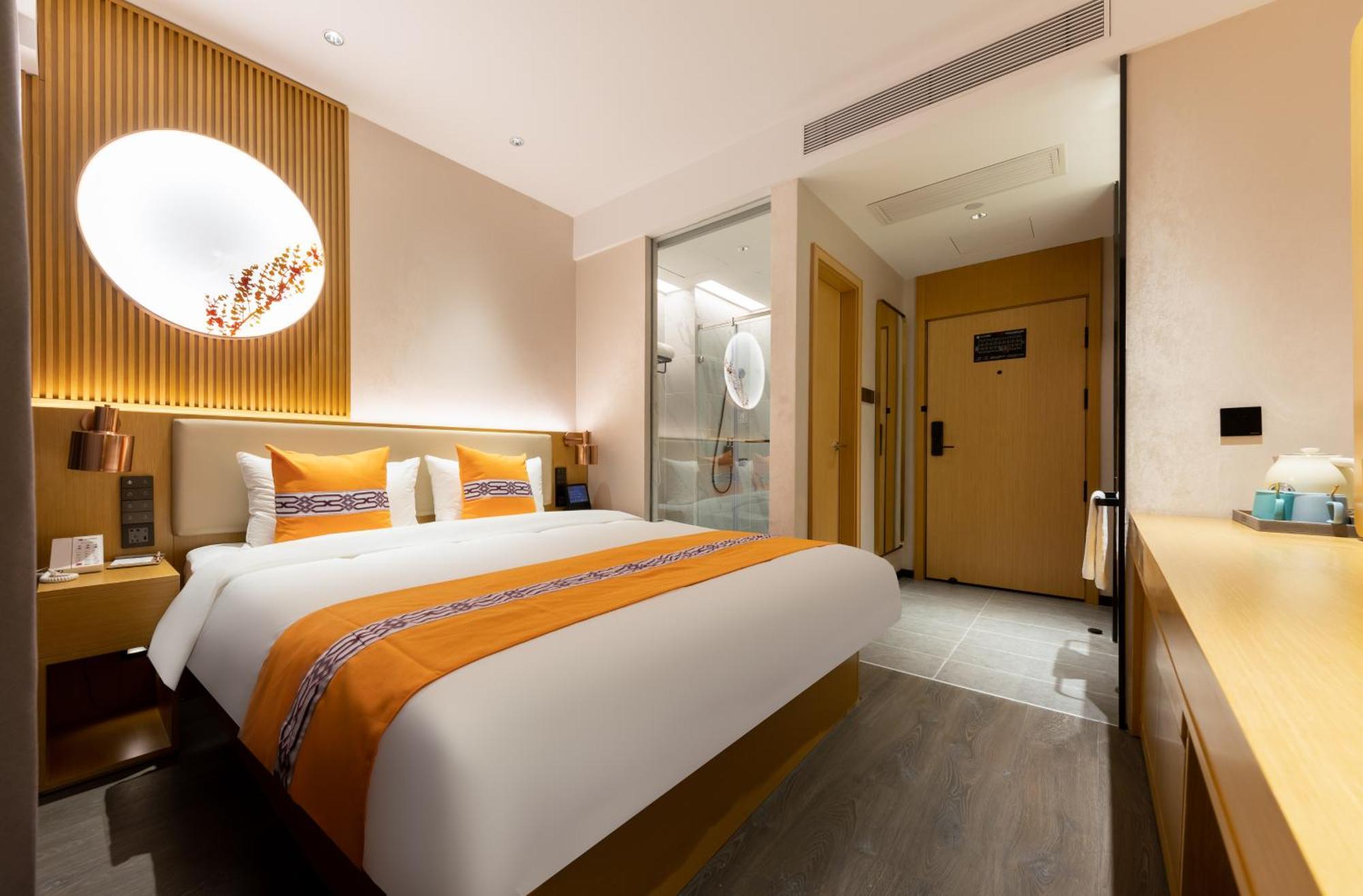 Jingfang Building Smart Hotel - Located In The Busiest Part Of The Downtown Area, Near Beijing Tiananmen Square And The Forbidden City,Wangfujing Shopping Street ,Newly Opened Hotel,Provide Free Laundry Service,Provide Tourism And Ticketing Services Екстериор снимка